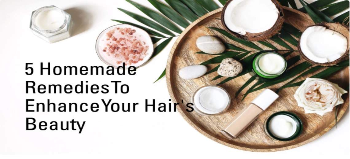 Homemade remedies for hairs beauty