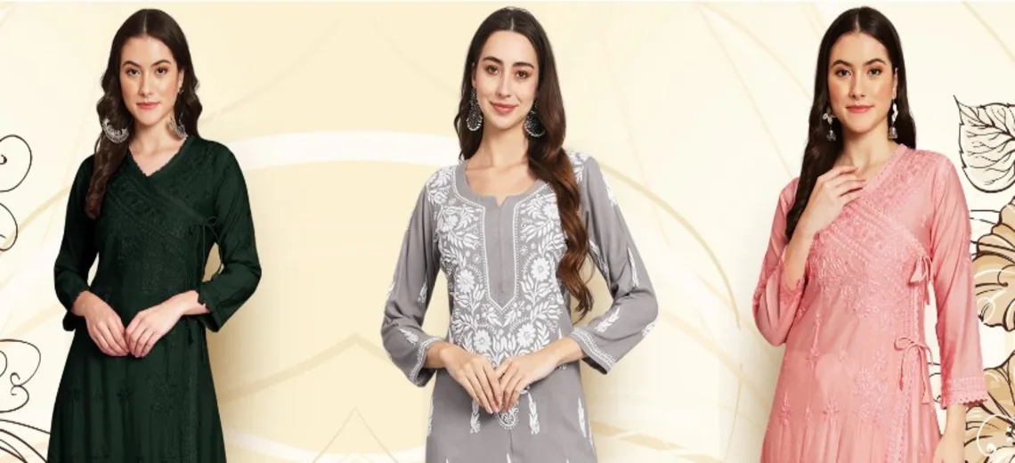  Chikankari Kurta for Summer
