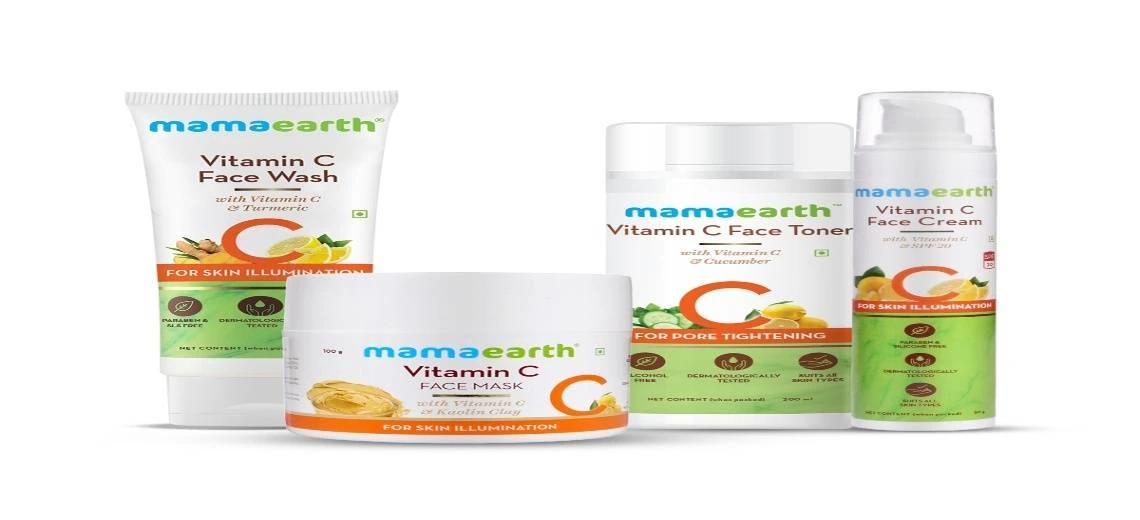 Mamaearth products for chemical free skin